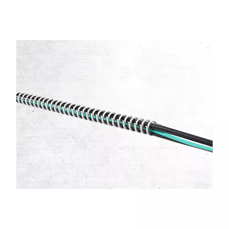 Delock 22072 flexibele kabelgoot, zelfklevend en schroefbaar, 25 x 26 mm, 50 cm, grijs