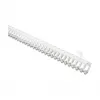 Delock 22072 flexibele kabelgoot, zelfklevend en schroefbaar, 25 x 26 mm, 50 cm, grijs