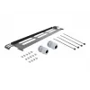 Delock 43350 19 inch 1U glasvezel lasdoos, 96 vezels, zwart