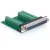 Delock adapter D-Sub 37 pin bus naar klemmenblok 65319