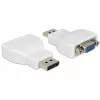 DELOCK Adapter DisplayPort 1.1 Male to VGA Female wit