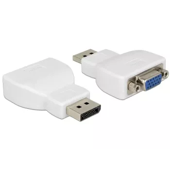 DELOCK Adapter DisplayPort 1.1 Male to VGA Female wit