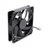 Delock axiale ventilator 48 V DC, 120 x 120 x 25 mm, 4-pins PWM, zwart