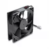 Delock axiale ventilator 48 V DC, 92 x 92 x 25 mm met 2-pins ventilatoraansluiting, zwart