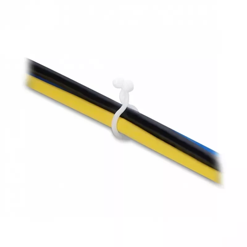 Delock Cable Twister 13 mm Transparant, 100 stuks