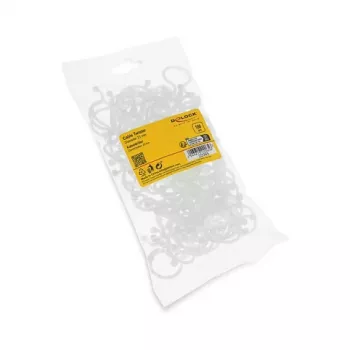 Delock kabel-spiraalslang Ø 23 mm transparant, 100 stuks