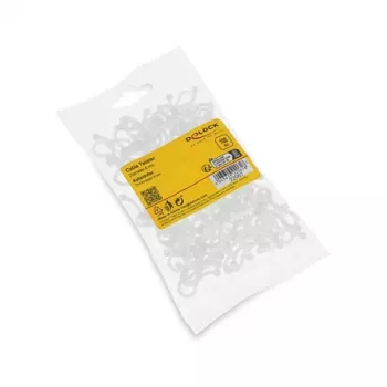 Delock kabelspiraalslang 8 mm transparant, 100 stuks