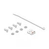 Delock D-type RJ45 inbouwbus Cat.6A STP met LSA-aansluiting en IP66-beschermkap