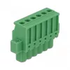 Delock 65942 DIN-rail klemmenblokset, 6-polig, schroefvergrendeling, groen