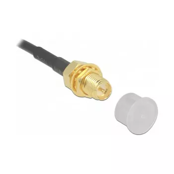 Delock stofkap voor SMA-connector, 10 stuks, transparant 60163