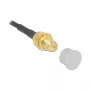 Delock stofkap voor SMA-connector, 10 stuks, transparant 60163