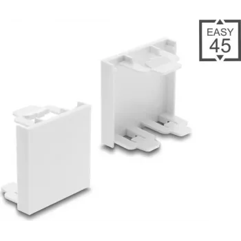 Delock Easy 45 module blindafdekking 45 x 45 mm wit (81676)