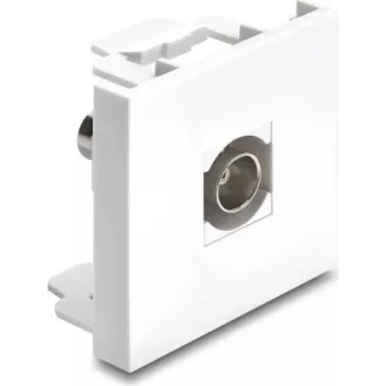 Delock Easy 45 module BNC bus naar BNC bus wit (91813)