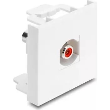 Delock Easy 45 module RCA bus naar RCA bus rood / wit (91815)