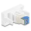 Delock Easy 45 module klemmenblok op wit (90912)