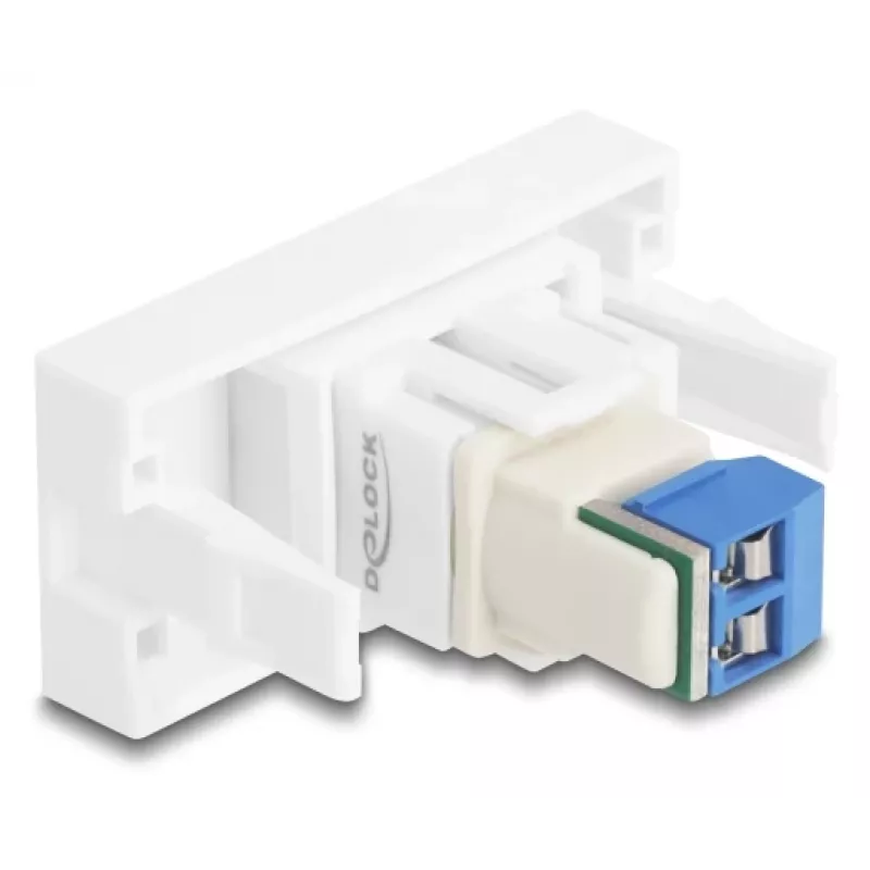 Delock Easy 45 module klemmenblok op wit (90912)