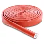 Delock brandbeschermende beschermhoes, siliconen gecoat, 3 m lengte, 10 mm binnendiameter, rood
