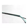 Delock flexibele kabelgoot, zelfklevend en schroefbaar, 25 x 26 mm, lengte 50 cm, zwart