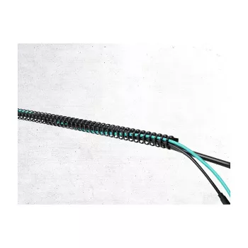 Delock flexibele kabelgoot, zelfklevend en schroefbaar, 25 x 26 mm, lengte 50 cm, zwart