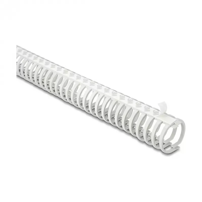 Delock flexibele zelfklevende en schroefbare kabelgoot 45 x 46 mm - lengte 50 cm grijs