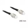 DELOCK HF FME-bus naar FME-bus patchkabel 200 mm