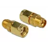 DELOCK HF RP-SMA stekker speciaal schroefdraad metrisch > RP-SMA bus