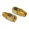 DELOCK HF RP-SMA stekker speciaal schroefdraad metrisch > RP-SMA bus