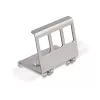 Delock Keystone metalen houder 3 poorten voor DIN-rail (88139)