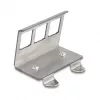Delock Keystone metalen houder 3 poorten voor DIN-rail (88139)