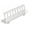 Delock Keystone metalen houder 8-poorts voor DIN-rail (90657)