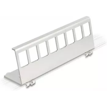 Delock Keystone metalen houder 8-poorts voor DIN-rail (90657)