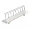 Delock Keystone metalen houder 8-poorts voor DIN-rail (90657)