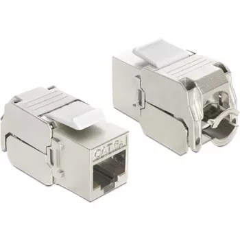 Delock Keystone module RJ45 bus naar LSA Cat.6A STP