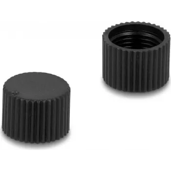 Delock M12 schroefbeschermkap, kunststof, IP67 stof- & waterdicht, zwart 60844