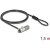 DELOCK Navilock laptopslot met cijferslot voor HP Nano Slot - koolstofstaalkabel (20967)