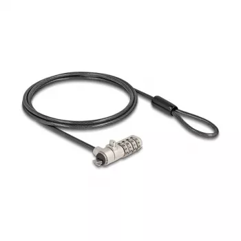 DELOCK Navilock laptopslot met cijferslot voor HP Nano Slot - koolstofstaalkabel (20967)