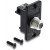 Delock inbouwadapter F bus naar F bus zwart 91188
