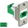 Delock SC simplex koppeling voor paneelmontage met laserbeschermingsklep 91104
