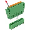 Delock PCB-klemmenblokset 8-polig 3,81 mm rastermaat verticaal groen (10 stuks) 65974
