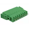 Delock PCB-klemmenblokset 8-polig 3,81 mm rastermaat verticaal groen (10 stuks) 65974