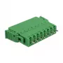 Delock PCB-klemmenblokset 8-polig 3,81 mm rastermaat verticaal groen (10 stuks) 65974