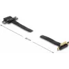 Delock PCI Express x1 riser-kaart met 90° haakse stekker en 60 cm kabel
