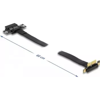 Delock PCI Express x1 riser-kaart met 90° haakse stekker en 60 cm kabel
