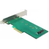 Delock PCI Express x4 kaart naar 1 x interne NVMe M.2 Key M 110 mm - low profile formaat
