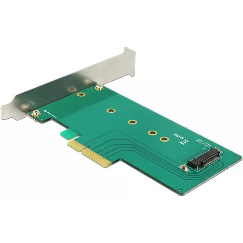 Delock PCI Express x4 kaart naar 1 x interne NVMe M.2 Key M 110 mm - low profile formaat