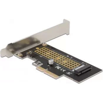 Delock PCI Express x4 kaart naar 1 x interne NVMe M.2 Key M 80 mm - Low Profile formaat 90047