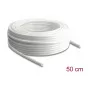 Delock persluchtslang 10 x 6,5 mm PU 50 m rol wit