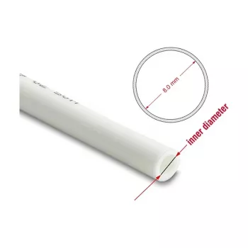 DELOCK pneumatische slang 12 x 8 mm 50 m rol wit