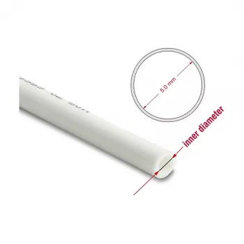 Delock persluchtslang 8 x 5 mm 50 m rol wit (PU)