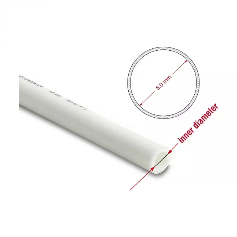Delock persluchtslang 8 x 5 mm 50 m rol wit (PU)
